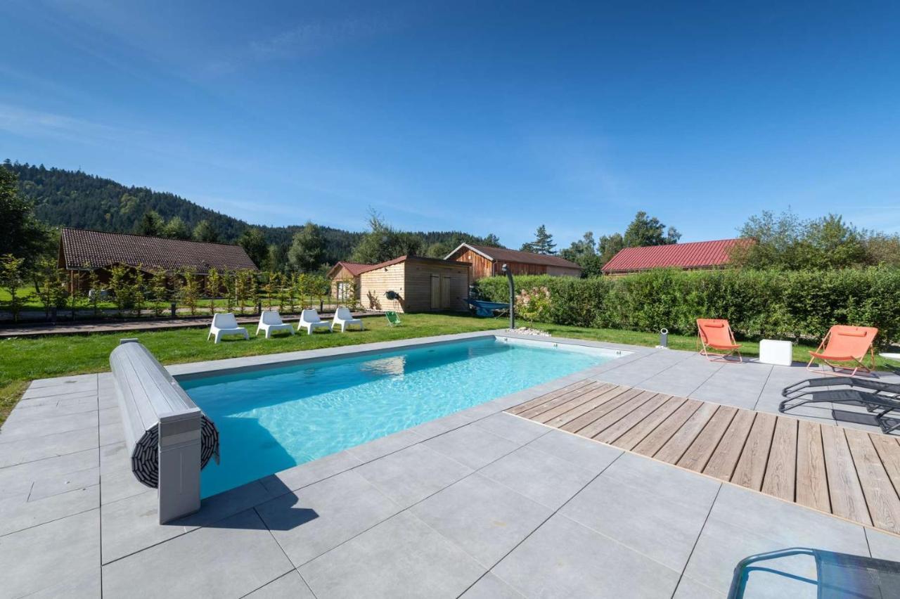 Chalet Du Bien-Etre 15P. Piscine,Spa, Hammam,Petanque,Basket Gerardmer Bagian luar foto
