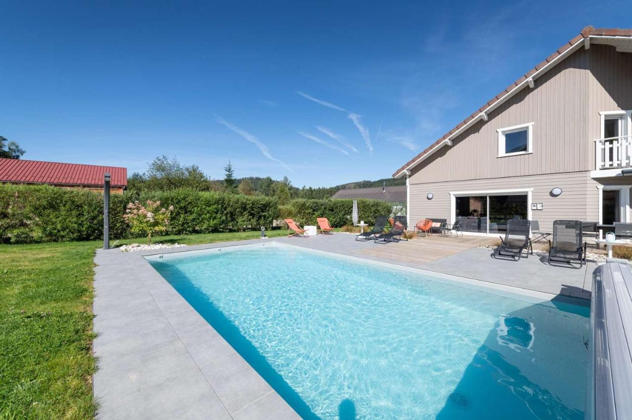 Chalet Du Bien-Etre 15P. Piscine,Spa, Hammam,Petanque,Basket Gerardmer Bagian luar foto