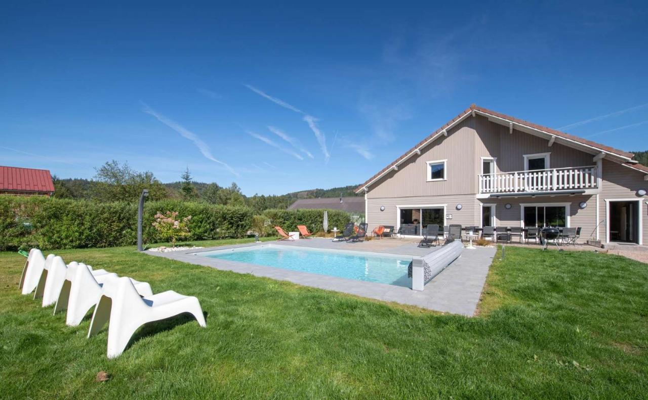 Chalet Du Bien-Etre 15P. Piscine,Spa, Hammam,Petanque,Basket Gerardmer Bagian luar foto
