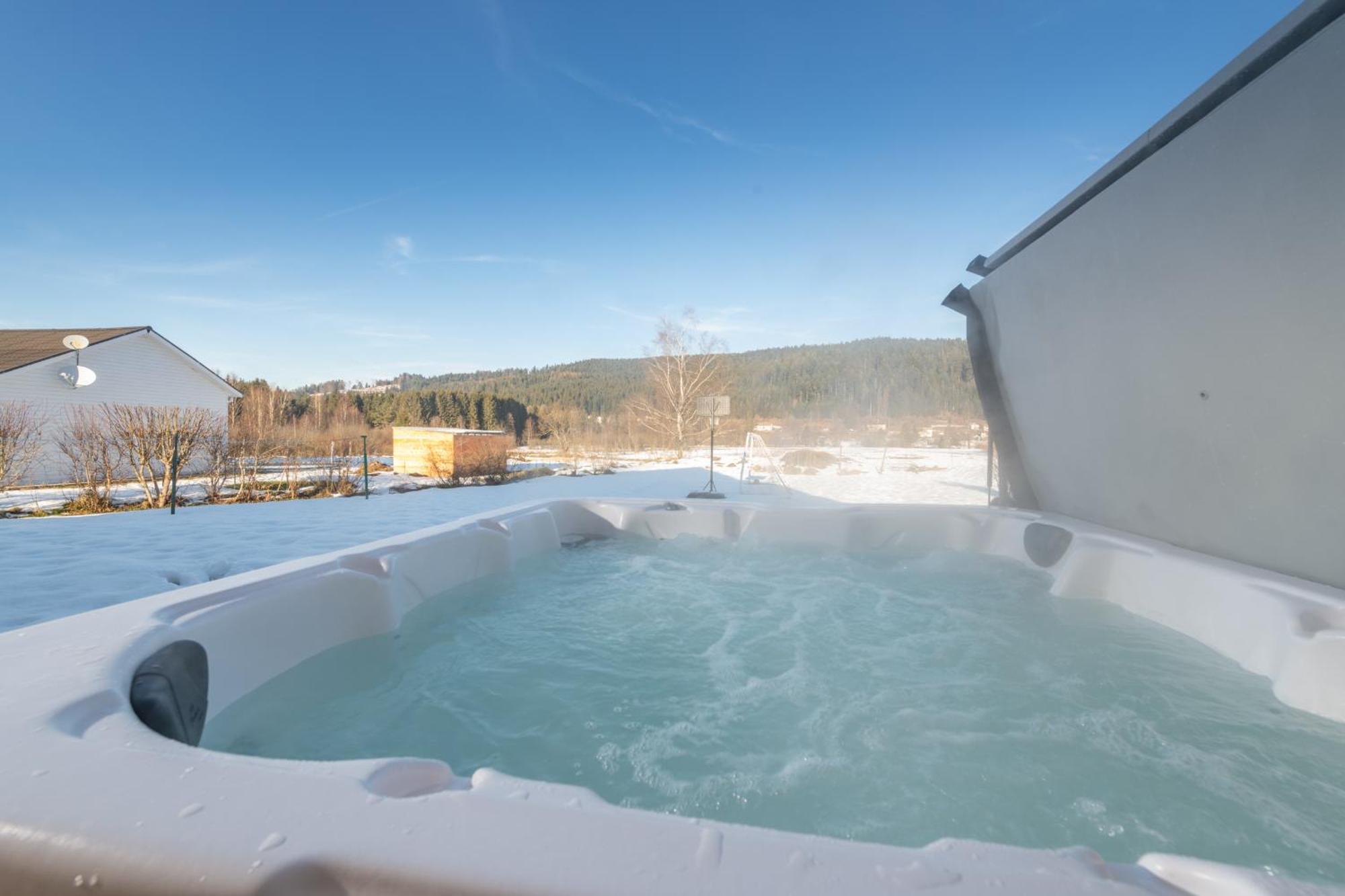 Chalet Du Bien-Etre 15P. Piscine,Spa, Hammam,Petanque,Basket Gerardmer Bagian luar foto